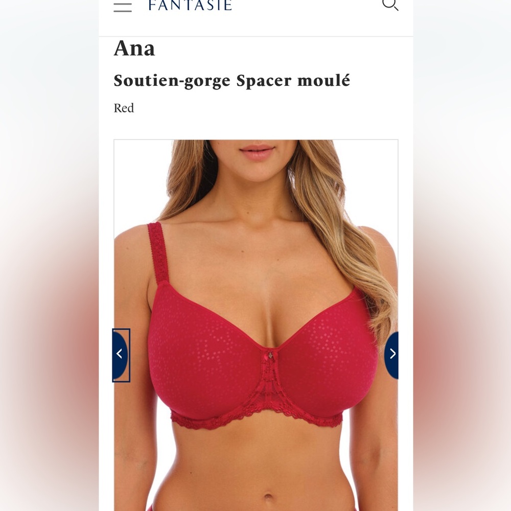 Fantasie Ana rosewood ( burgundy) Spacer Bra